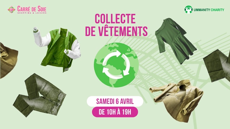 Collecte de vêtement à Carré de Soie | Girls Take Lyon