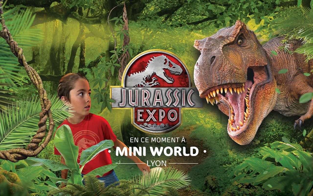 Jurassic expo a Mini World Lyon Vualx En Velin La soie