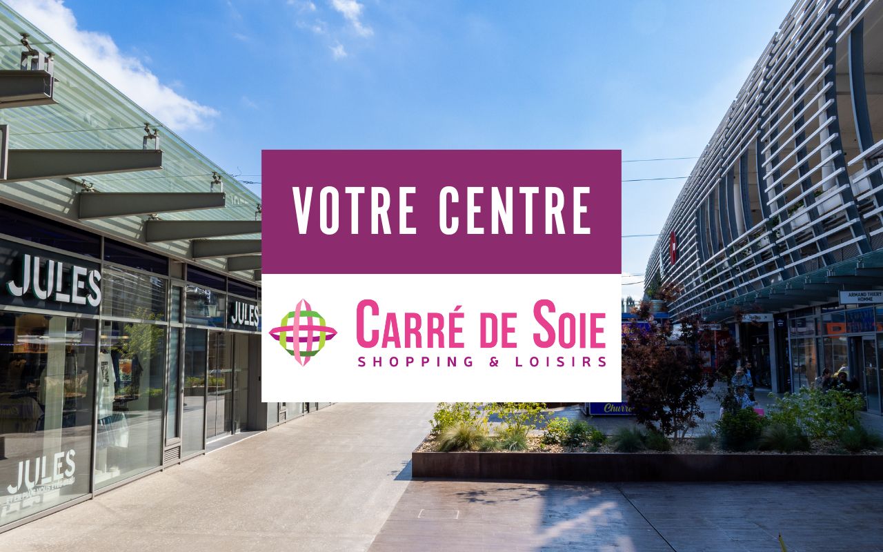 Centre Commercial Carré De Soie proximité Lyon, Vaulx-En-Velin