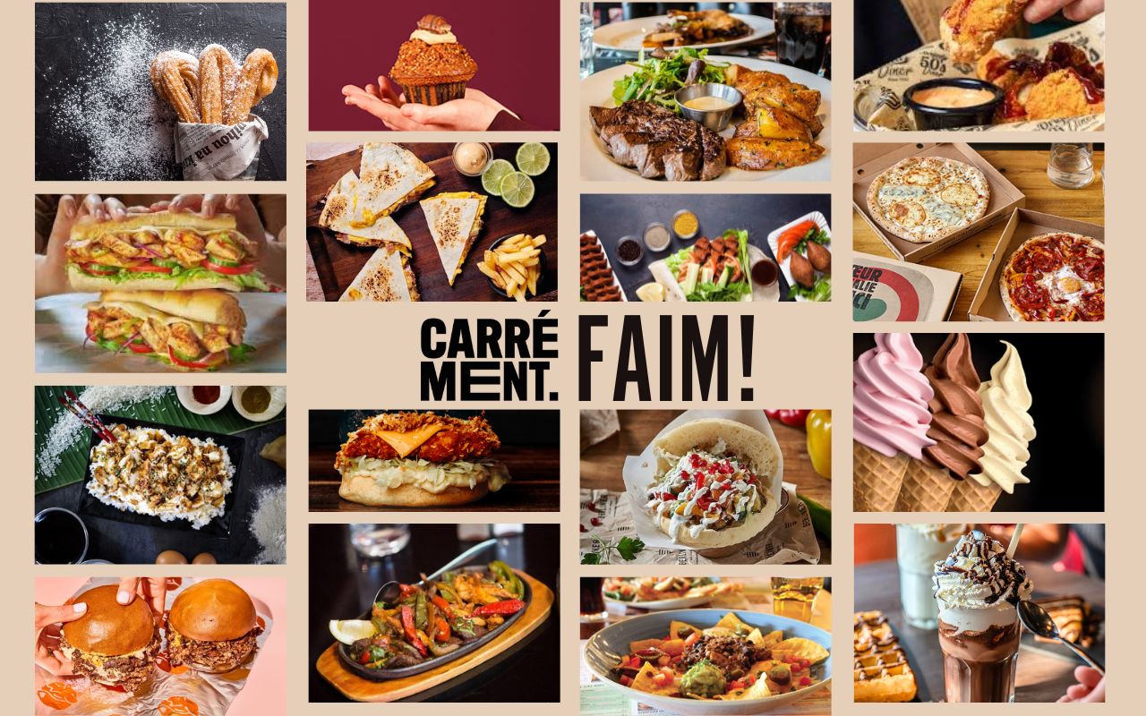 restauration à proximité centre commercial carré de soie Lyon