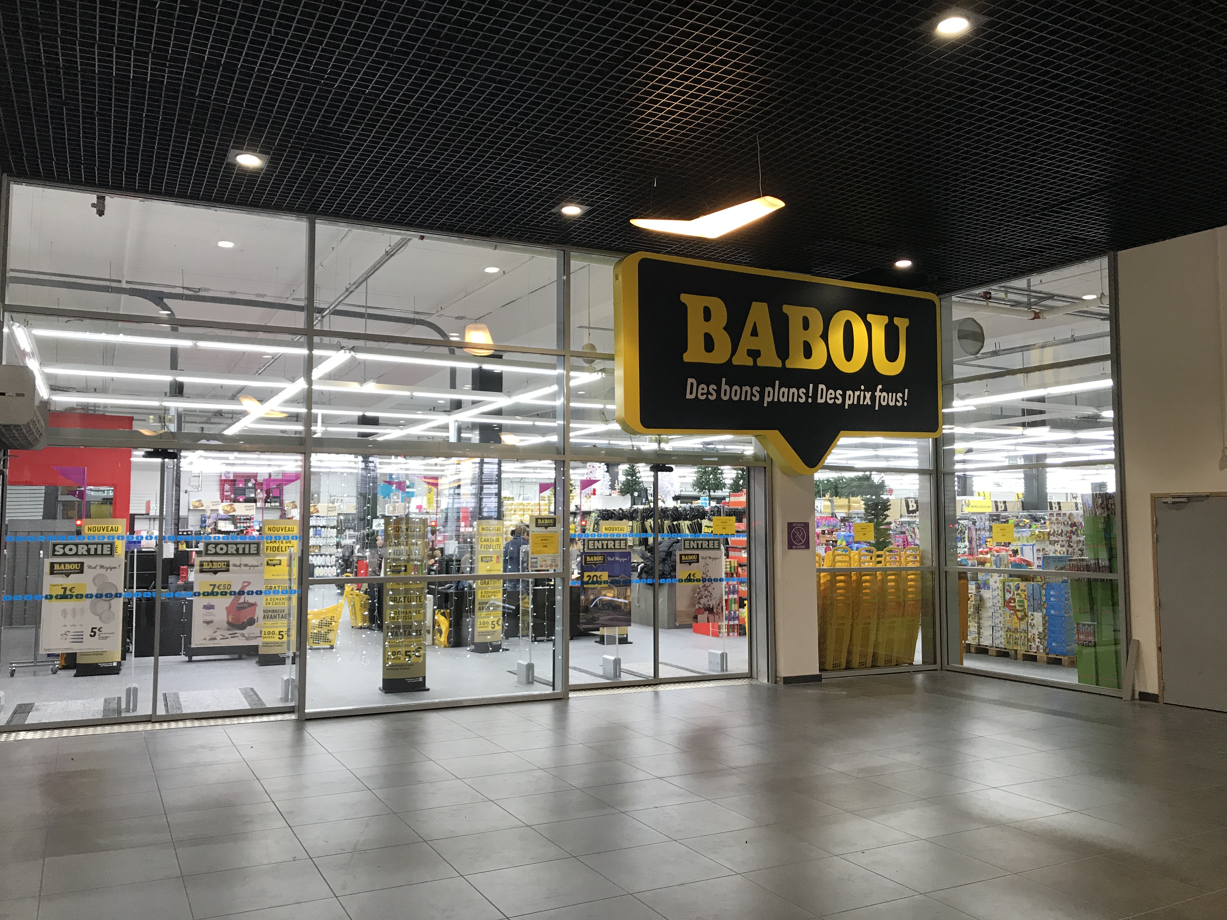 Boutique BABOU Centre Carré de Soie