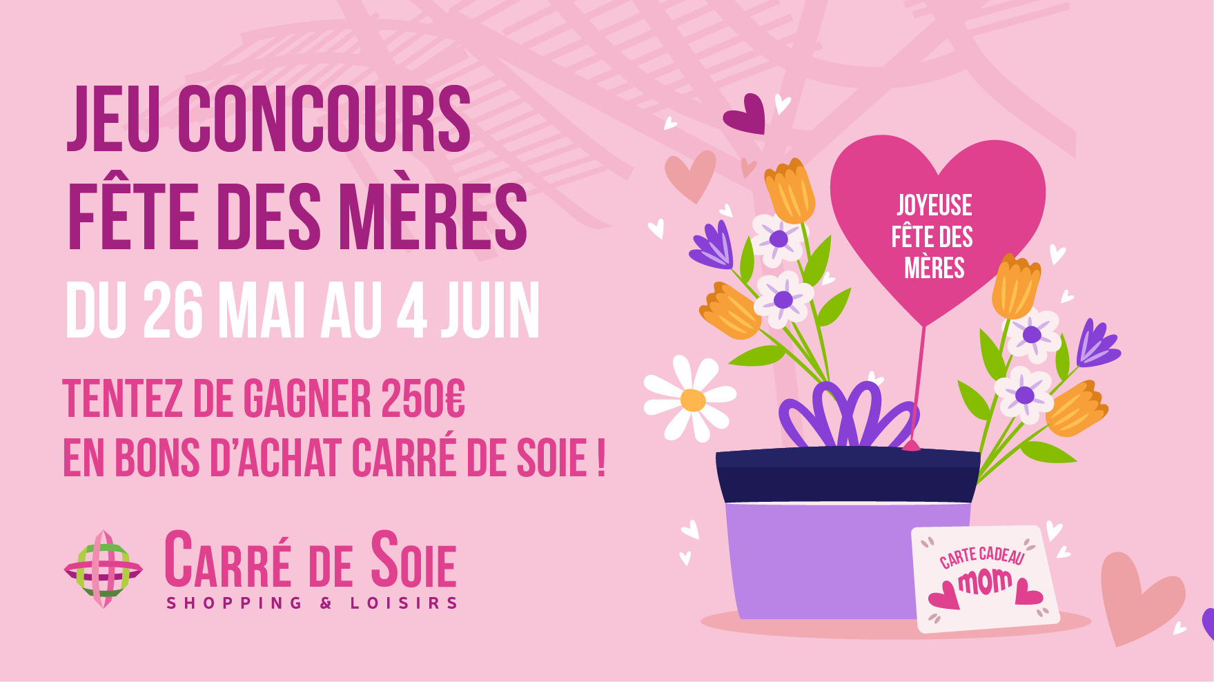 JEU CONCOURS FÊTE DES MÈRES